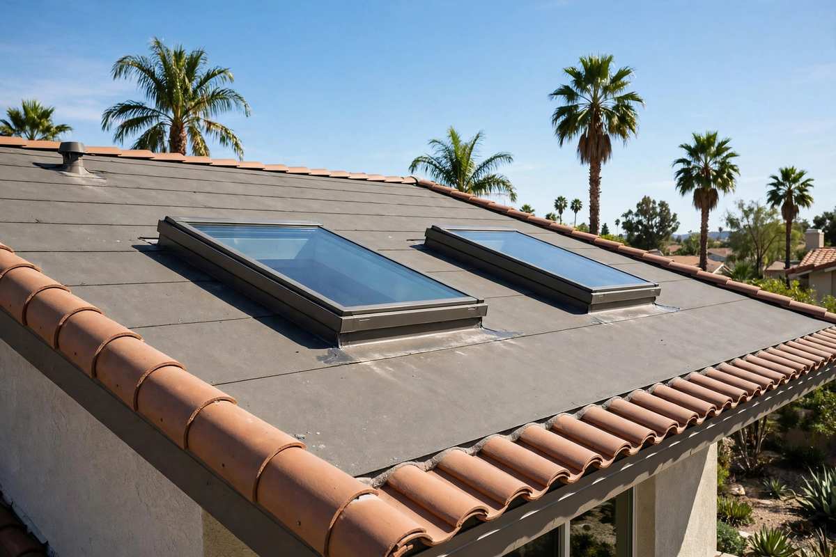 Gutter Installation in Westchester, CA — Gutter Installation roof detail in Westchester California