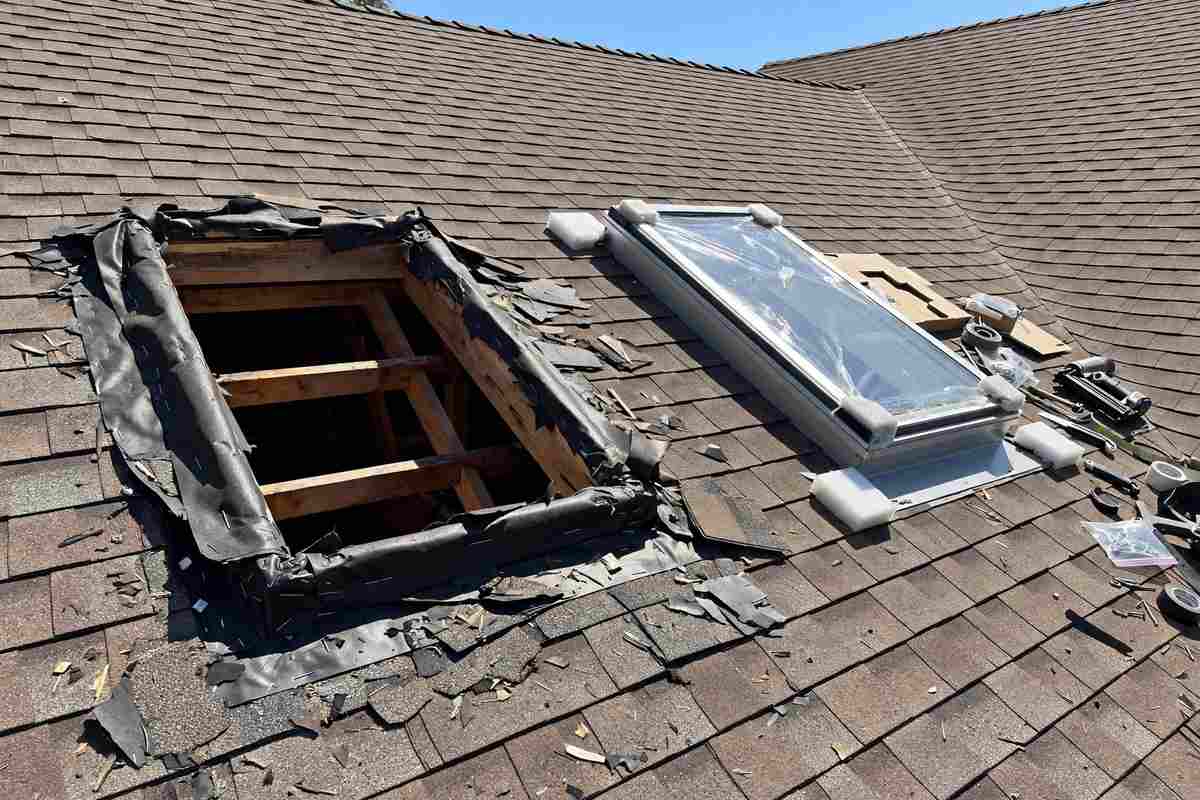 Gutter Installation in Westchester, CA — Gutter Installation crew at work on a coastal California roof