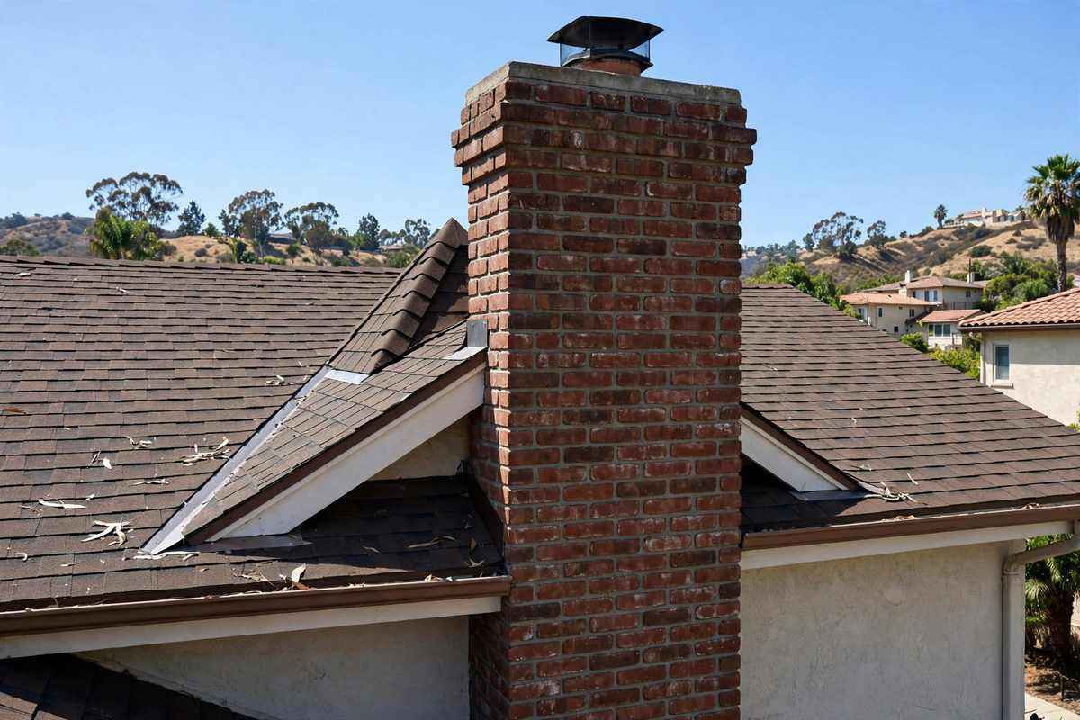 Gutter Repair in Westchester, CA — Gutter Repair roof detail in Westchester California