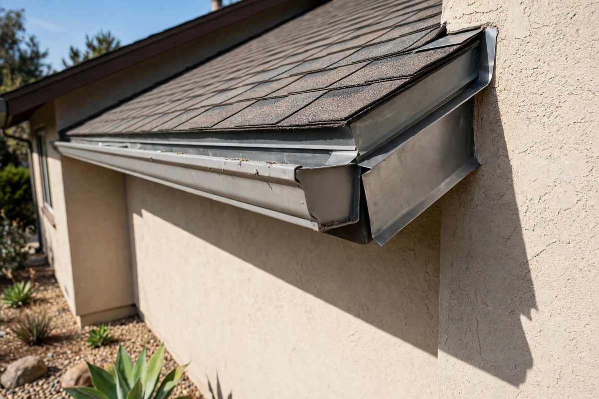 Roofing in South Westchester near LAX, Westchester, CA — Residential street and rooftops in South Westchester / LAX California