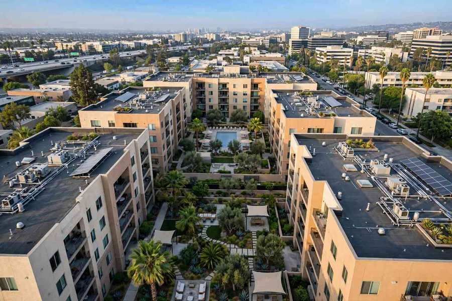 Solar-Ready Roofing in Westchester, CA — Solar-Ready Roofing roof detail in Westchester California